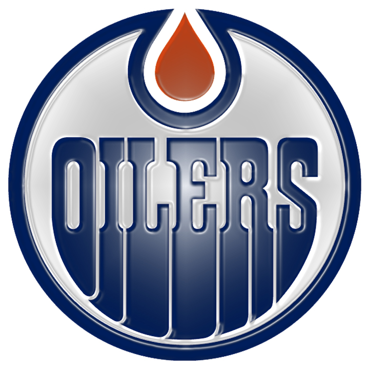 Edmonton Oilers Plastic Effect Logo iron on paper